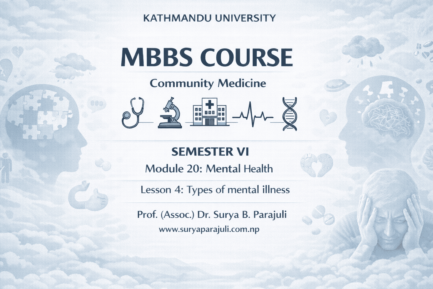 Types of mental illness